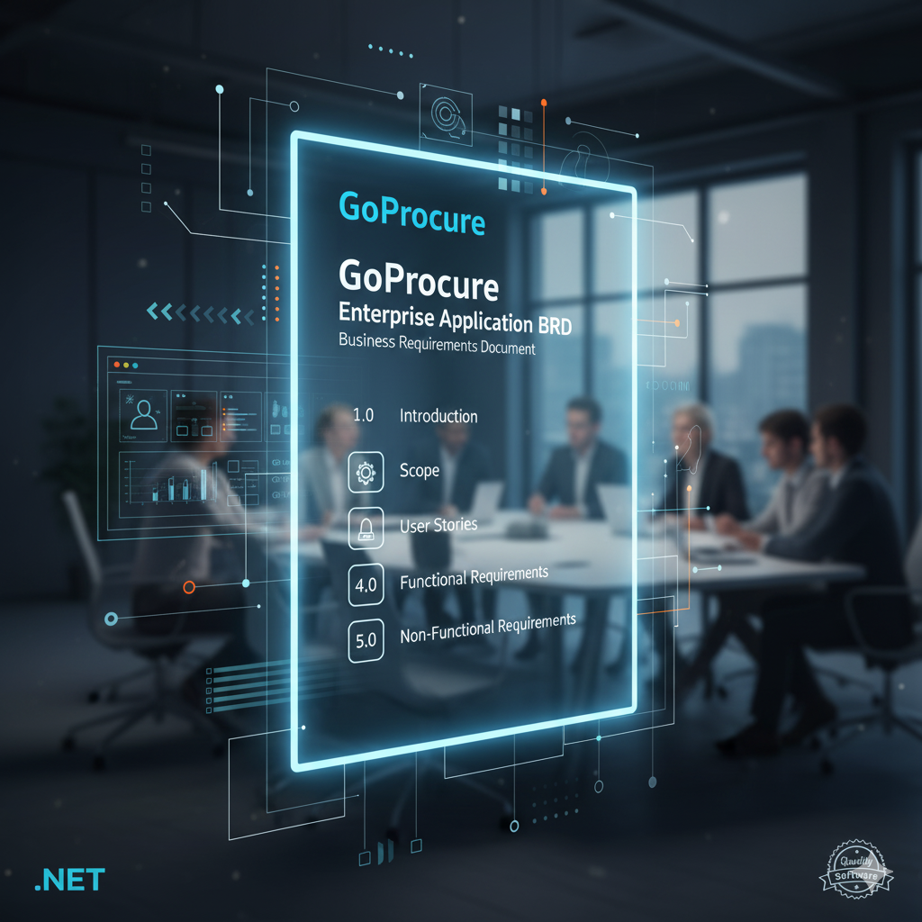 business requirement document for GoProcure Enterprise Procurement System